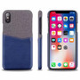 Luxury Wallet Case for iPhone X XS MAX XR Card holder Slot Ultra Grip Canvas Cover for iPhone X 9 8 7 6 6s Plus Leather Cases