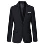 Riinr New Arrival Brand Clothing Autumn Suit Blazer Men Fashion Slim Male Suits Casual Solid Color Masculine Blazer Size