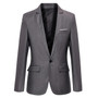Hot Sale New Arrival Fashion Blazer Mens Casual Jacket Solid Color Cotton Men Blazer Jacket Men Classic Mens Suit Jackets Coats