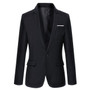 Hot Sale New Arrival Fashion Blazer Mens Casual Jacket Solid Color Cotton Men Blazer Jacket Men Classic Mens Suit Jackets Coats