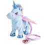 1pc Electric Walking Unicorn Plush Toy Stuffed Animal Toy Electronic Music Unicorn Toy for Children Christmas Gifts 35cm Bag