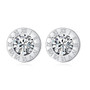 BLINLA Fashion New Stainless Steel Acrylic Crystal Stud Earrings for Women Men Jewelry Vintage Roman Numerals Small Earring 2020