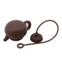 Teapot Shaped Silicone Tea Infuser/Strainer