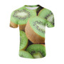 3D Fruit Print Summer Casual T-Shirts