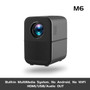 ALSTON M6 Full HD Portable LED Projector 4000 Lumens Bluetooth HDMI USB 1080p