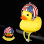 Safety First Warning Light Duck with Helmet