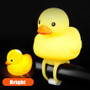 Safety First Warning Light Duck with Helmet