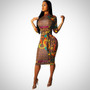 Multi Color Midi Dress