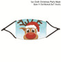 FENGRISE Christmas Mask Elk Merry Christmas Decorations For Home 2020 Christmas Ornament Xmas Navidad Gifts New Year 2021