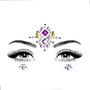3D Women Face Gems Glitter Rhinestone Rave Festival Jewels Crystals Face Sticker Eyes Face Body Temporary Tattoo Makeup Stickers