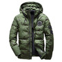 Winter Feather  Hooded camouflage parkas