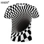 3D Printed Short Sleeve Creative T-Shirt