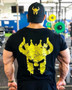Mens Gyms Fitness Bodybuilding T-shirt