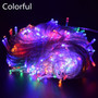 holiday Led christmas lights outdoor 100M 50M 30M 20M 10M led string lights decoration for party holiday wedding Garland