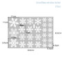 27Pcs Christmas Snowflake Window Sticker Christmas Wall Stickers Room Wall Decals Christmas Decorations for Home New Year 2021