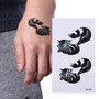 Cheapest Cat Compass Flower Waterproof Temporary Tattoo Sticker Harajuku Tatouage Temporaire Tattoo Body Art Henna Tatoo Sticker