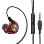 AZiMiYO HK1 Wired Headphones 3.5mm Hybrid HiFi DJ Earphone Stereo Music Deep Bass Noise Canceling earphone