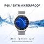 New Ph30 Smart Watch Men Women Custom Dial Round full touch screen 1.3 Inch IP68 Waterproof SmartWatch for Android IOS Phone
