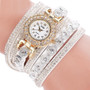 Quartz Watches Women Watches часы Accessories Luxury Fashion Casual Analog Quartz Rhinestone Bracelet Watch Gift Free Ship Z5