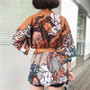 Yukata Cardigan Short Japanese Kimono #JU2408