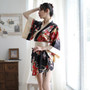 Japanese Floral Print Kimono Kawaii Yukata #JU2818