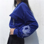 Harajuku Dragon Embroidery Long Sleeve Chain Sweatshirt [2 Colors] #JU2365