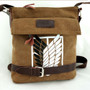 Attack on Titan Canvas Messenger Bag Cosplay Accessory #JU2528