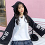 Japanese Magical Girl Cat Eared Hoodie Kawaii Sweatshirt #JU2672