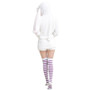 Hatsune Miku Rabbit Pajama Costume Vocaloid Cosplay #JU2676