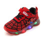 Toddler Boys LED Spidey Sneakers