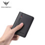 men Thin Genuine Leather Wallet Casual Casual Handbag Design two-fold wallet Brand Slim Full grain Leather Wallet