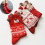 New 2018 Women Sock Winter Warm Christmas Gifts Stereo Socks Soft Cotton Cute Santa Claus Deer Socks Xmas Christmas Socks Cute