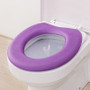 050 Bathroom O type EVA waterproof soft toilet pad thickening toilet seat warming cover 41*38cm