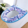 Thick Coral Velvet Toilet Seat Cover Zipper Style Bathroom Closestool Cover Soft Warm Waterproof Toilet Cover Case