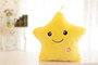 Luminous Pillow Soft Stuffed Plush Glowing Colorful Stars Cushion