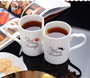 2Pcs/Set Couple Cup Ceramic Kiss Mug Valentine's Day Wedding Birthday Gift