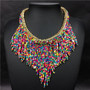 Handmade Bohemian Long Beaded Necklace