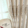 Grey Blackout  Curtains for living room bedroom  windows treatment  luxruy Jacquard thick curtain