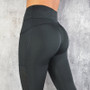 CHRLEISURE High Waist Leggings Women Fitness Legging Pocket Mesh