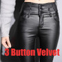 Leather Winter leggings Velvet Women High Waist