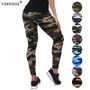 VISNXGI New Fashion 2019 Camouflage Printing Elasticity Leggings