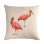 Tropical Flamingo Cotton Linen Throw Pillow Case Cushion Cover Home Decor