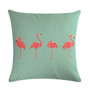 Tropical Flamingo Cotton Linen Throw Pillow Case Cushion Cover Home Decor