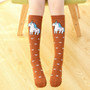 Girls Socks Cotton Baby Girl Long Sock Cartoon Lovely Cat Knee