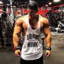 Muscleguys Brand Gyms Clothing Singlet Y Back Gym Tank Top Men Fitness Stringer Vest Cotton Bodybuilding Men Sleeveless Shirt
