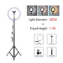 Selfie Ring Light with Tripod USB Selfie Light Ring Lamp Big Photography Ringlight