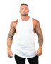 cotton sleeveless shirts gym hooded tank top men Fitness Vest Solid workout tanktop men