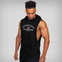 Mens Cotton Hoodie Sweatshirts fitness clothes bodybuilding tank top men Sleeveless Tees