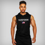 Mens Cotton Hoodie Sweatshirts fitness clothes bodybuilding tank top men Sleeveless Tees