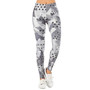 Brand Sexy Women Legging leaf Printing Fitness leggins Fashion  High Waist Leggings